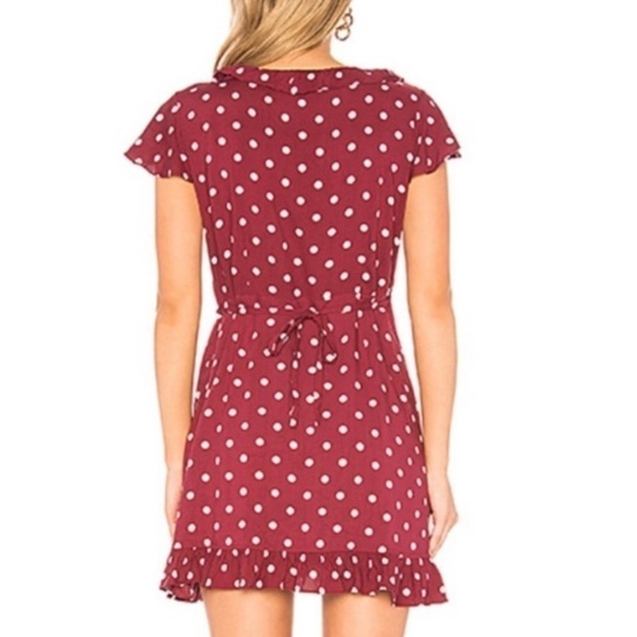 Mote Polka Dot Tie Waist Dress | SIZE M - Picture 2 of 5